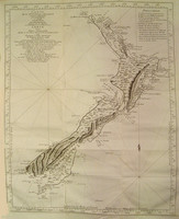 Carte De La Nouvelle Zelande / Carte von Neu Seeland